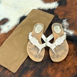 Gucci Women's Silver Sandals